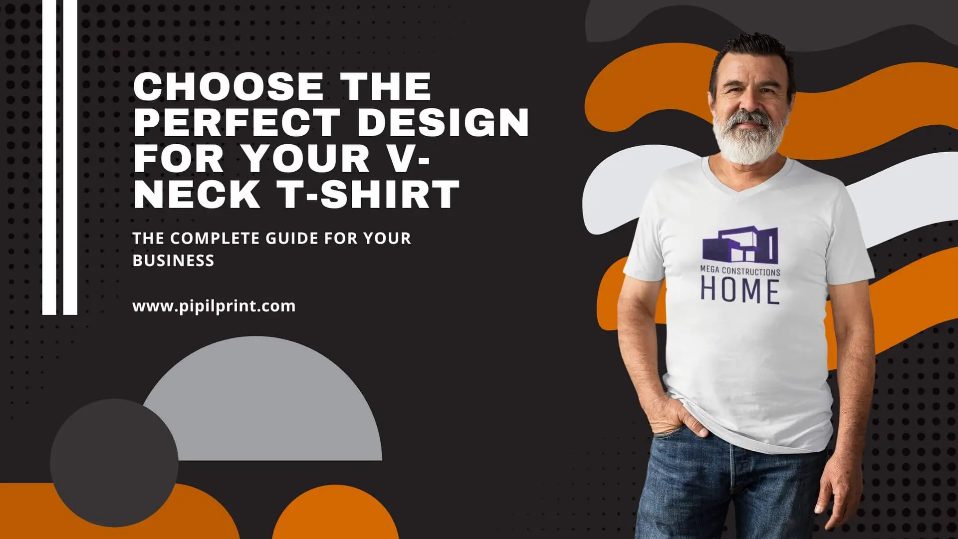 Complete Guide to Choosing the Perfect Design for Your V-Neck T-Shirts for Your Business