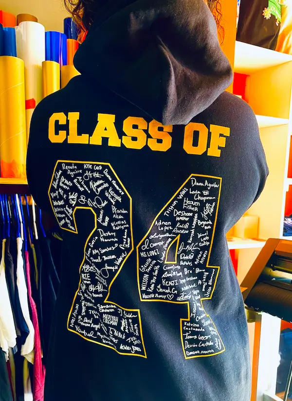School Custom Tees 12 » Pipil Print SCHOOL-CUSTOM-HOODIE-CLASS-OF-YEAR-BLACK-COLOR