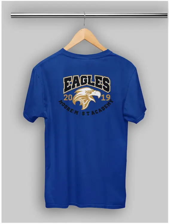 School Custom Tees 6 » Pipil Print SCHOOL-CUSTOM-TEES-FOR-CLASS-YEAR-ROYAL-BLUE-COLOR