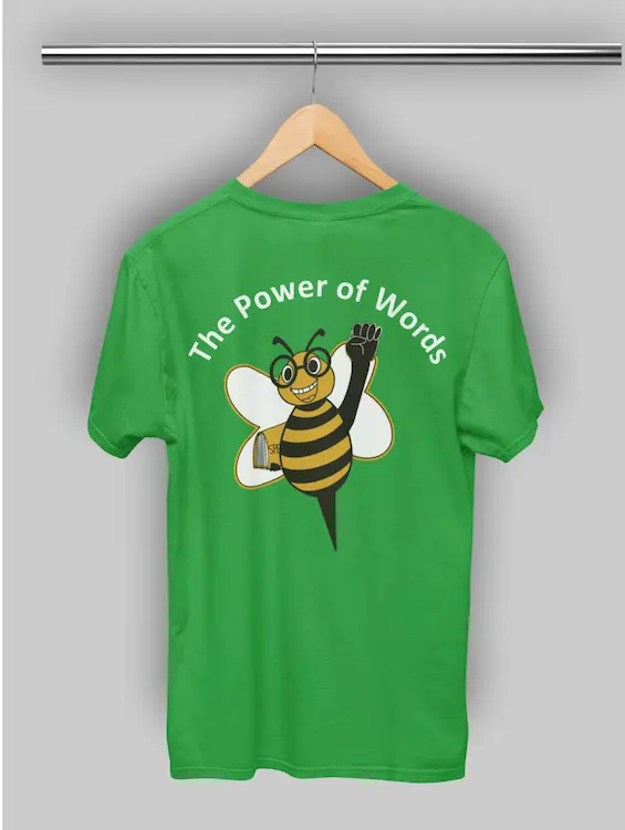 School Custom Tees 8 » Pipil Print SCHOOL-CUSTOM-TEES-FOR-SPELLING-B-GREEN-COLOR