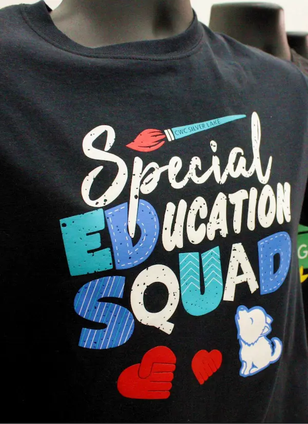 School Custom Tees 15 » Pipil Print SCHOOL-CUSTOM-TEES-SPED-SQUAD-LOGO-BLACK-COLOR-T-SHIRT
