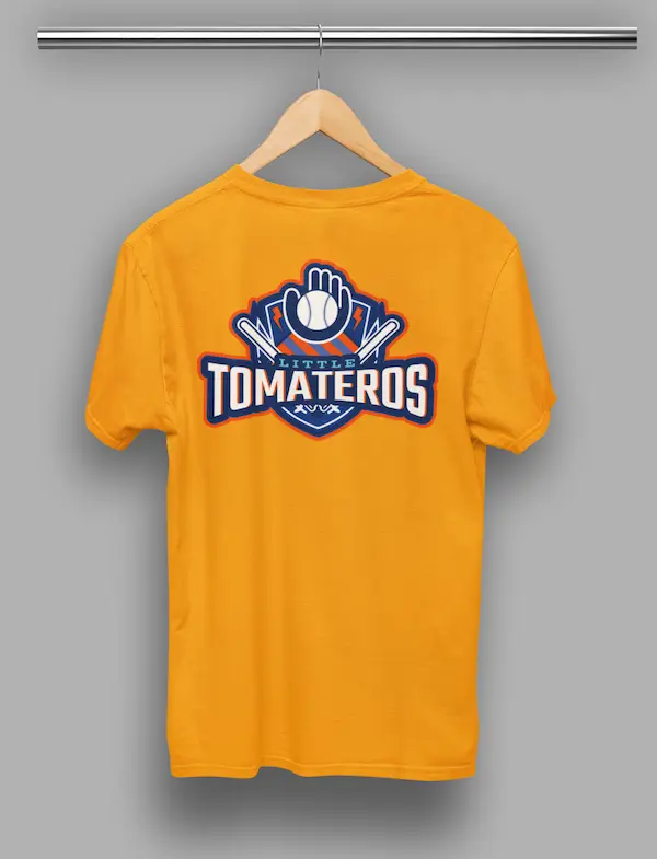 Sports Custom Tees 5 » Pipil Print SPORTS-CUSTOM-TEES-FOR-BASEBALL-ORANGE-T-SHIRT-COLOR