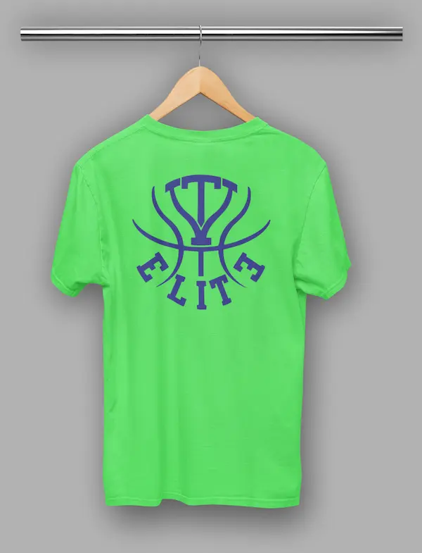 Sports Custom Tees 3 » Pipil Print SPORTS-CUSTOM-TEES-FOR-BASKETBALL-GREEN-T-SHIRT-COLOR