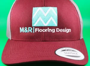 embroidery burgundy hat downey shop hats for businesses &raquo; Pipil Print