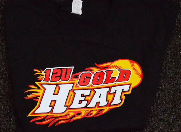 compton-ca 60 » Pipil Print T shirt printing in compton baseball logo black color shirt