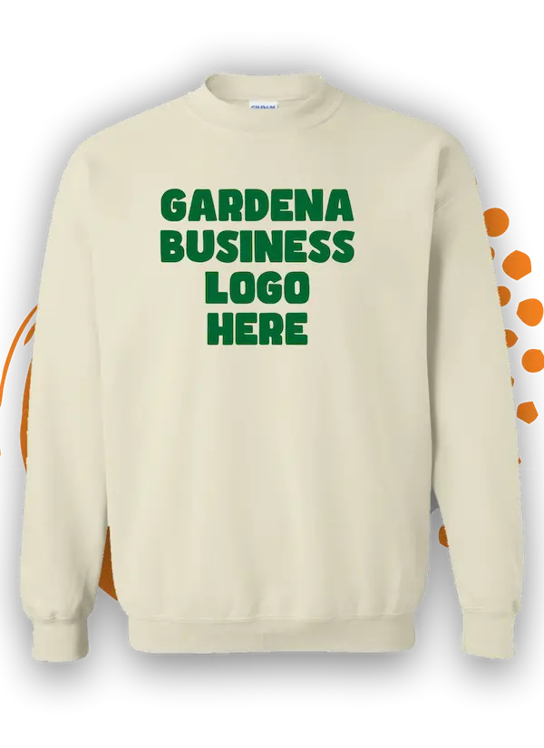 Custom Sweater And Screen Printing In Gardena For Gardena Jazz Festival Crewneck Sweater Heavy Weight