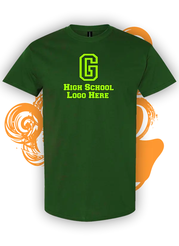 School Custom T Shirt Printing For Gardena High School And Serra High Spirit Day