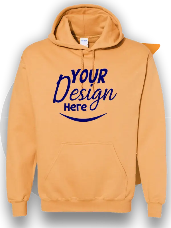 Local custom hoodies in bellflower for businesses schools sports and events blue heavy weight &raquo; Pipil Print