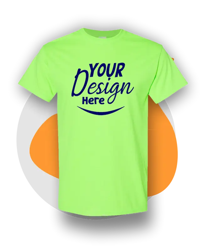 t-shirt-printing 6 » Pipil Print best custom shirt printing for cerritos businesses schools sports events neon green cotton » Pipil Print