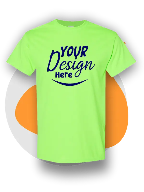 T-shirt Printing 6 » Pipil Print best custom shirt printing for maywood businesses schools sports events neon green cotton 1 » Pipil Print