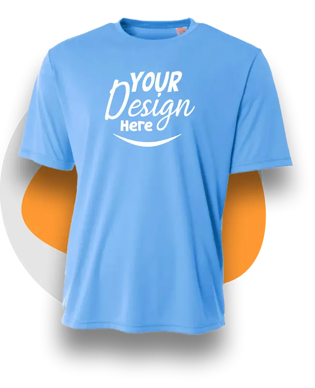 T-shirt Printing 9 » Pipil Print best peformance custom t shirt for bell gardens sports teams sky blue dri fit style polyester » Pipil Print