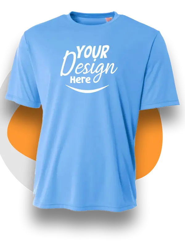 T-shirt Printing 9 » Pipil Print best peformance custom t shirt for maywood sports teams sky blue dri fit style polyester » Pipil Print