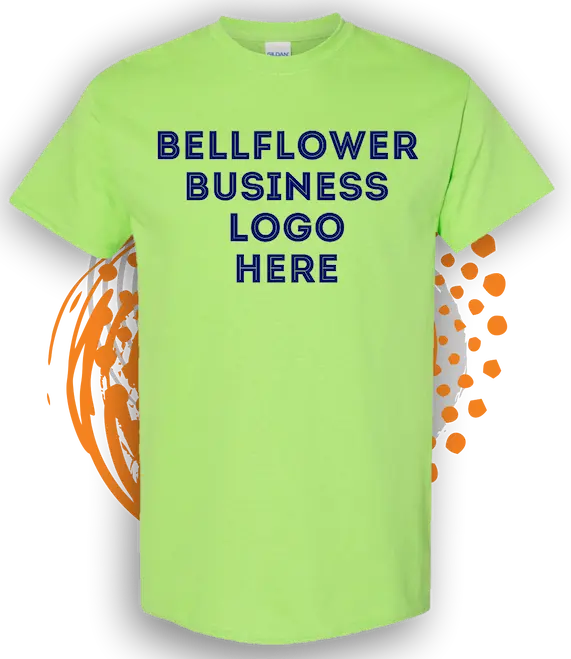 business custom t shirt printing for bellflower restaurant Madres Brunch neon green cotton shirt &raquo; Pipil Print