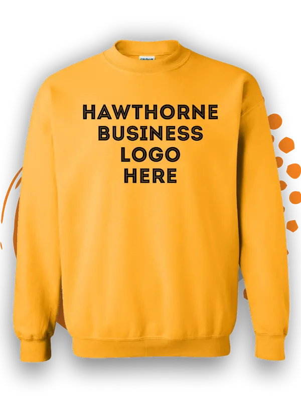 custom hoodies and sweaters in hawthorne for special events Hawthorne Good Neighbors Day crewneck &raquo; Pipil Print