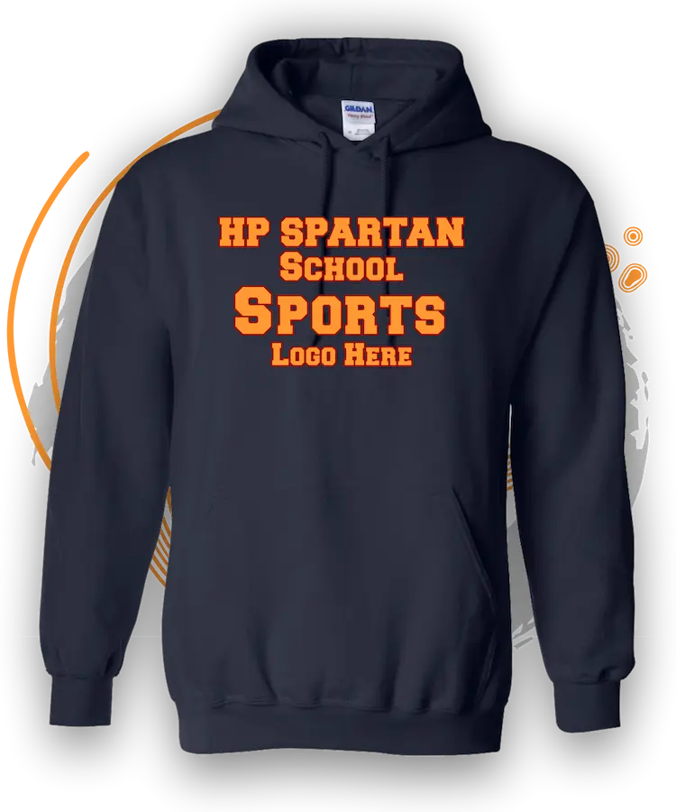 Huntington Park High School Homecoming Day Football Spartan Vs Pirates Spirit Day Hoodie