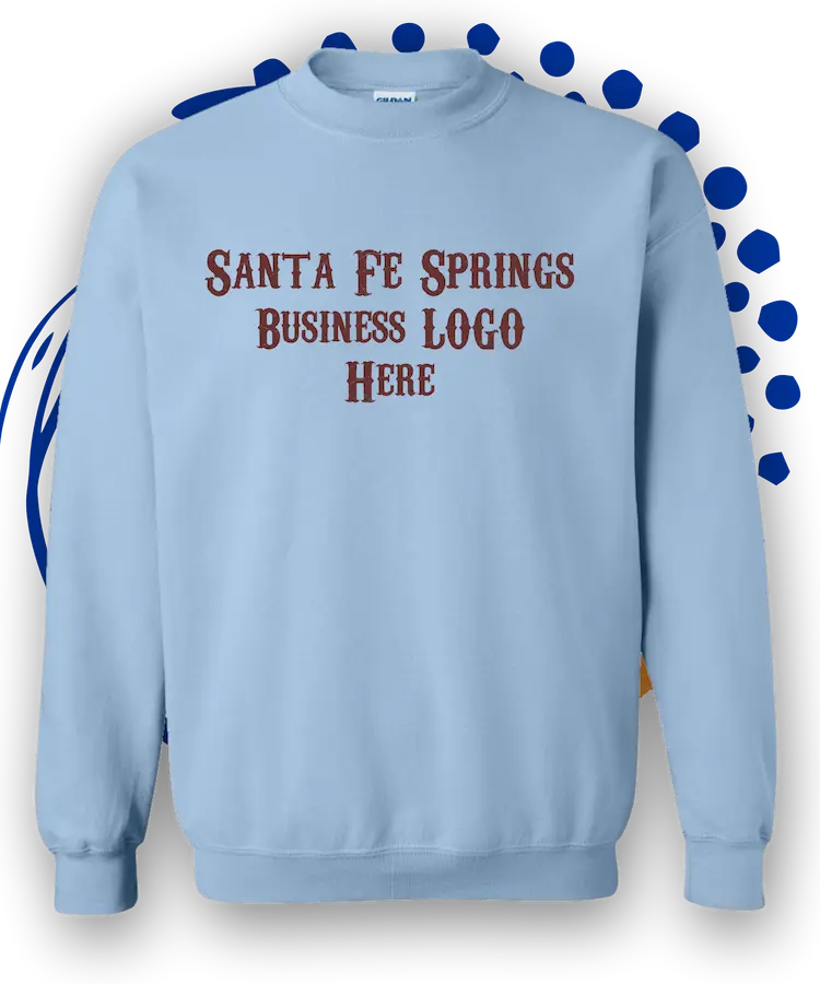 custom sweaters in santa fe springs for businesses restaurant Geezers light blue crewneck &raquo; Pipil Print