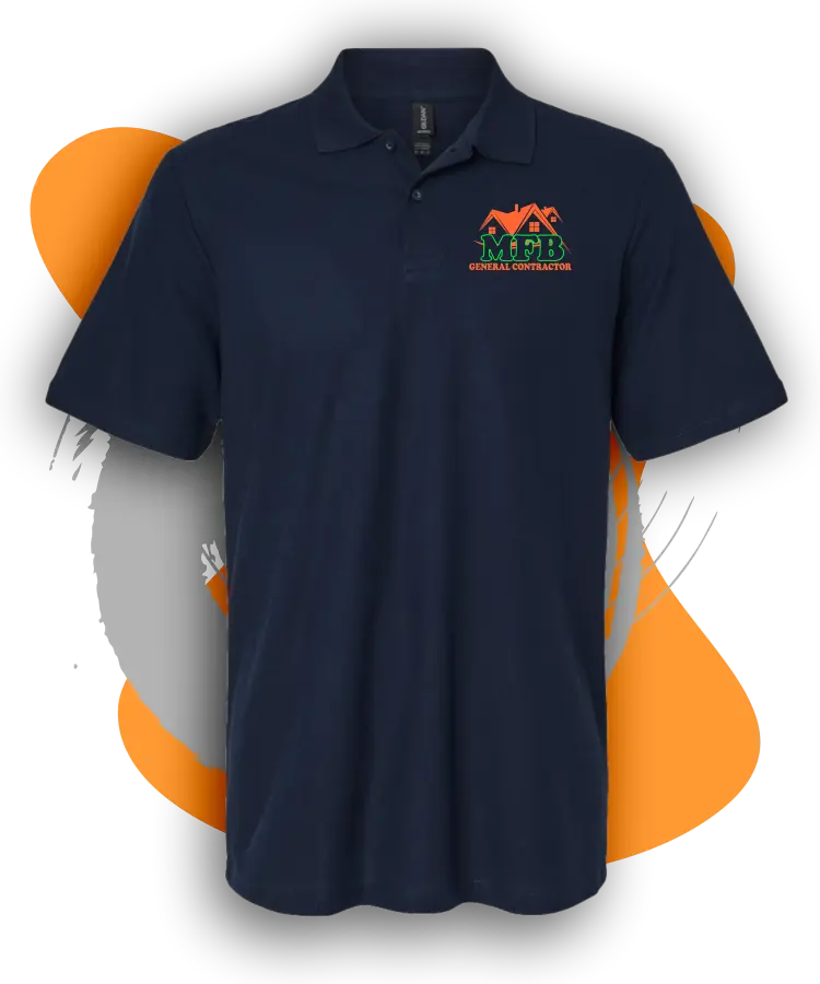 Embroidery Polos For Bellflower General Contractor Management Near Foster Road