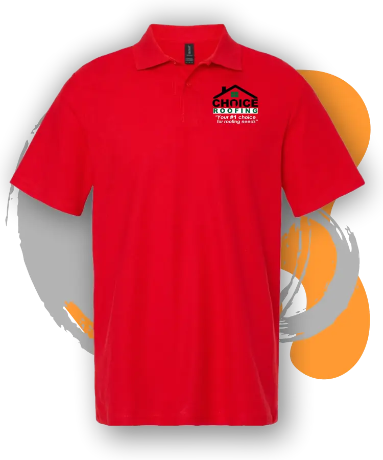 Embroidery Polos For Whittier Roofing Contractors Along Mulberry Dr
