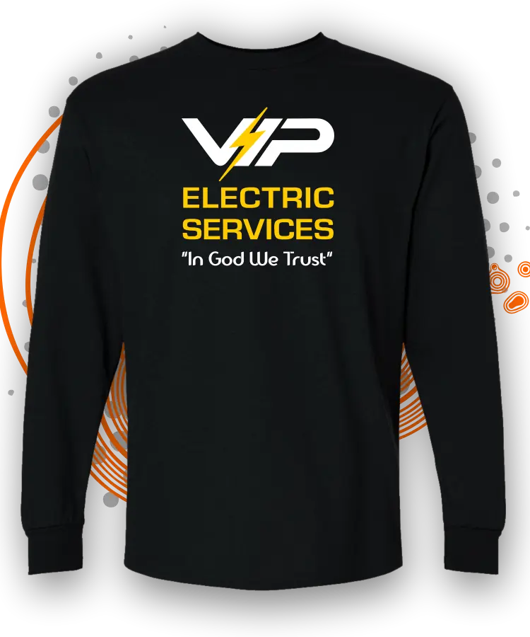 Screen Printed Long Sleeve T Shirts For Compton Electricians Servicing Tomorrows Aeronautical Museum