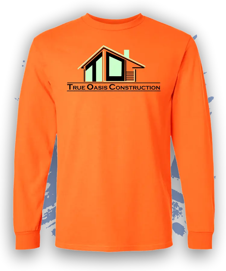 T-Shirt-Printing 66 » Pipil Print Screen Printed Long Sleeve T Shirts For Lynwood Construction Crews Near Plaza Mexico
