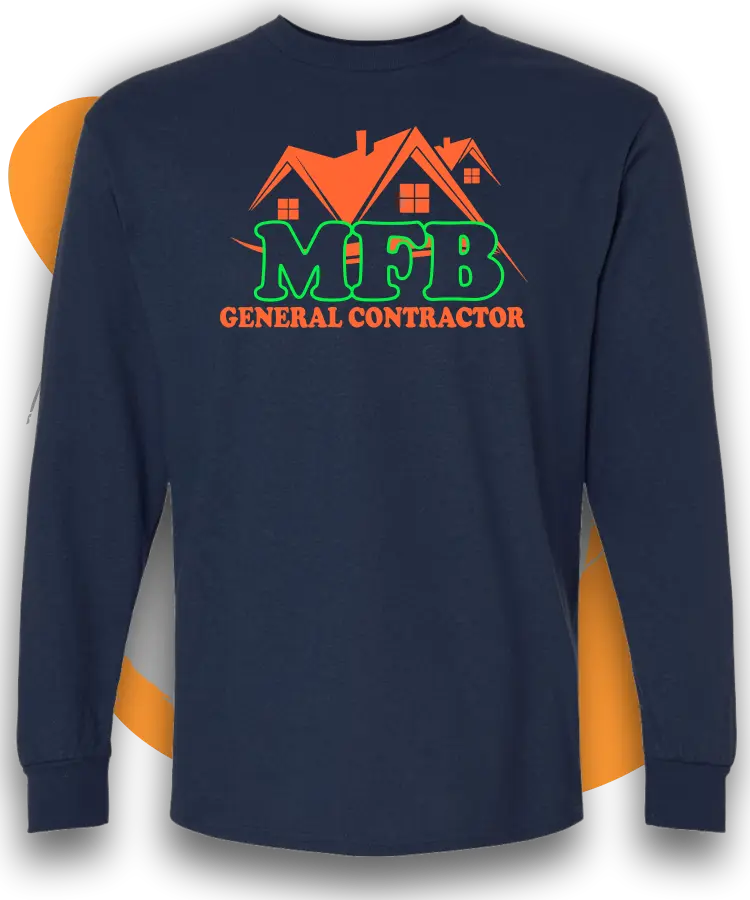 Screen printed long sleeve t shirts for santa fe springs general contractors building near lake center athletic park &raquo; Pipil Print