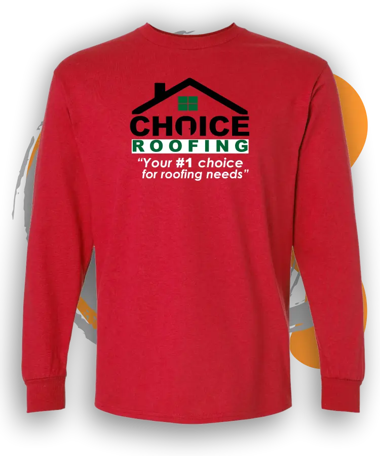 Screen printed long sleeve t shirts for santa fe springs roofing crews near jersey ave elementary &raquo; Pipil Print