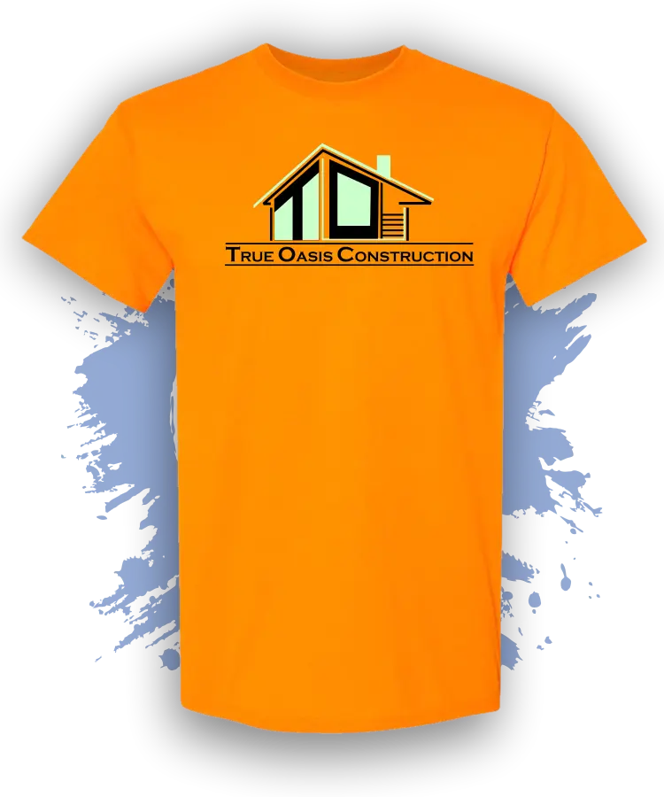 Screen Printed T Shirts For Bellflower Construction Businesses Such As Bellflower Blvd Builders